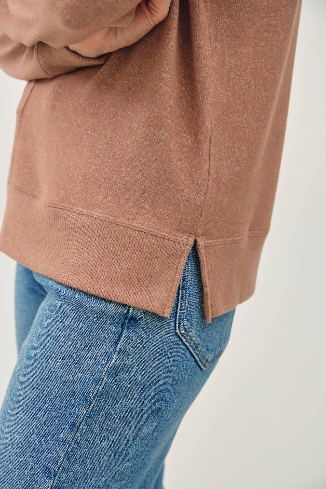 Be Cool - Vente Haut en maille – femme - HAUT EN MAILLE DOUX BROSSÉ HACCI20