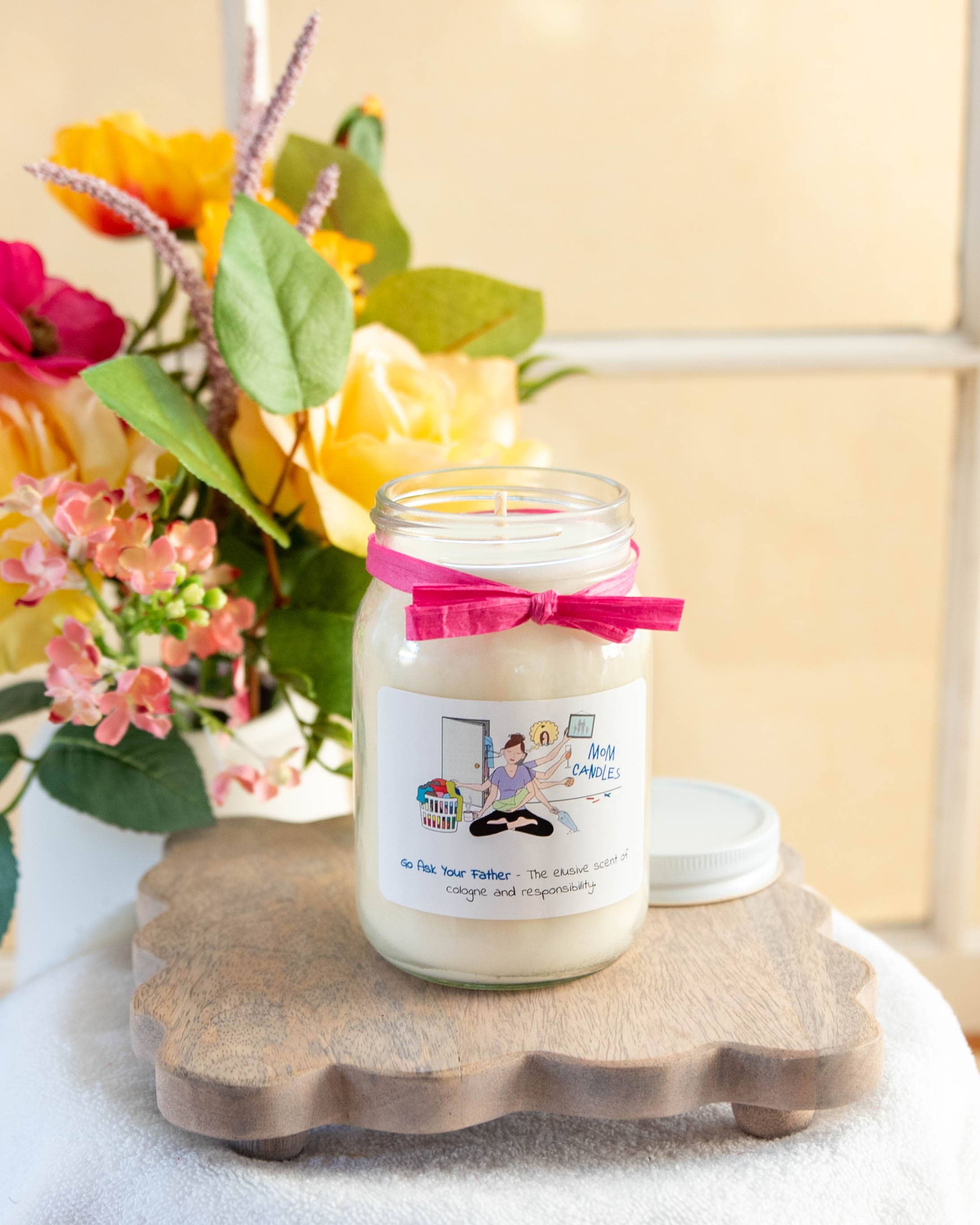 Oily Blends - Wholesale Jar/Filled Candle - Jumbo Mom Candles - 100 Hour Burn Time Soy Wax Candles0