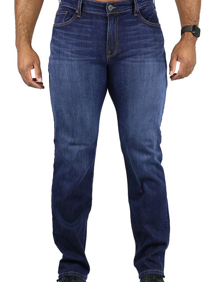 Fran Denim - Wholesale Jeans - Men's - Daniel Straight Leg Dark Wash