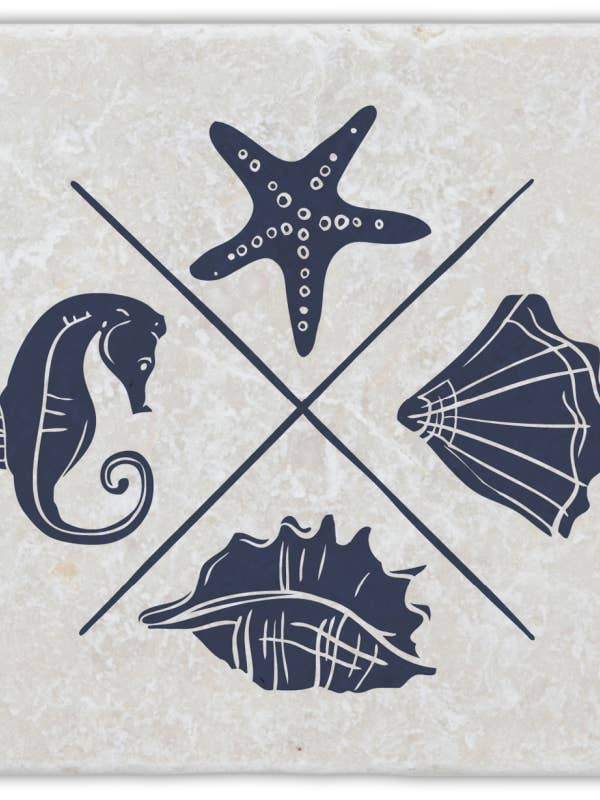 Marmoruntersetzer maritim für den Großhandel von Gespänsterwald