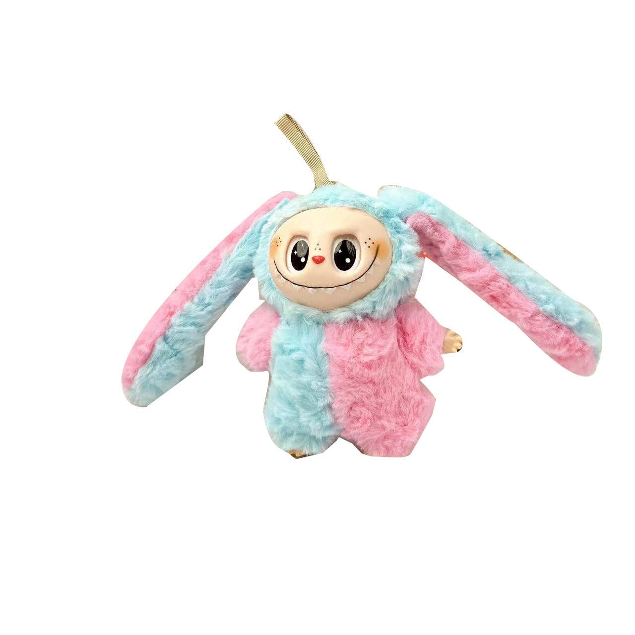 Auraquise - Wholesale Keychain - Kids - Lalabu Big Eared Vinyl Doll Keychain Sitting Plush Toy Soft Figure Charm for Bags and Keys1