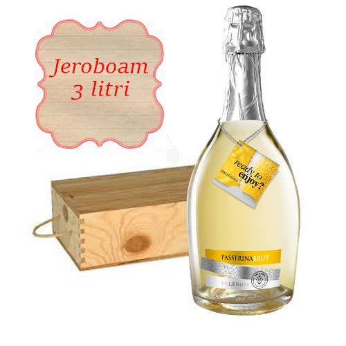 3 Liter Passerina Brut Schaumwein nach der Charmat-Methode Giftig für den Großhandel von Metina SAS