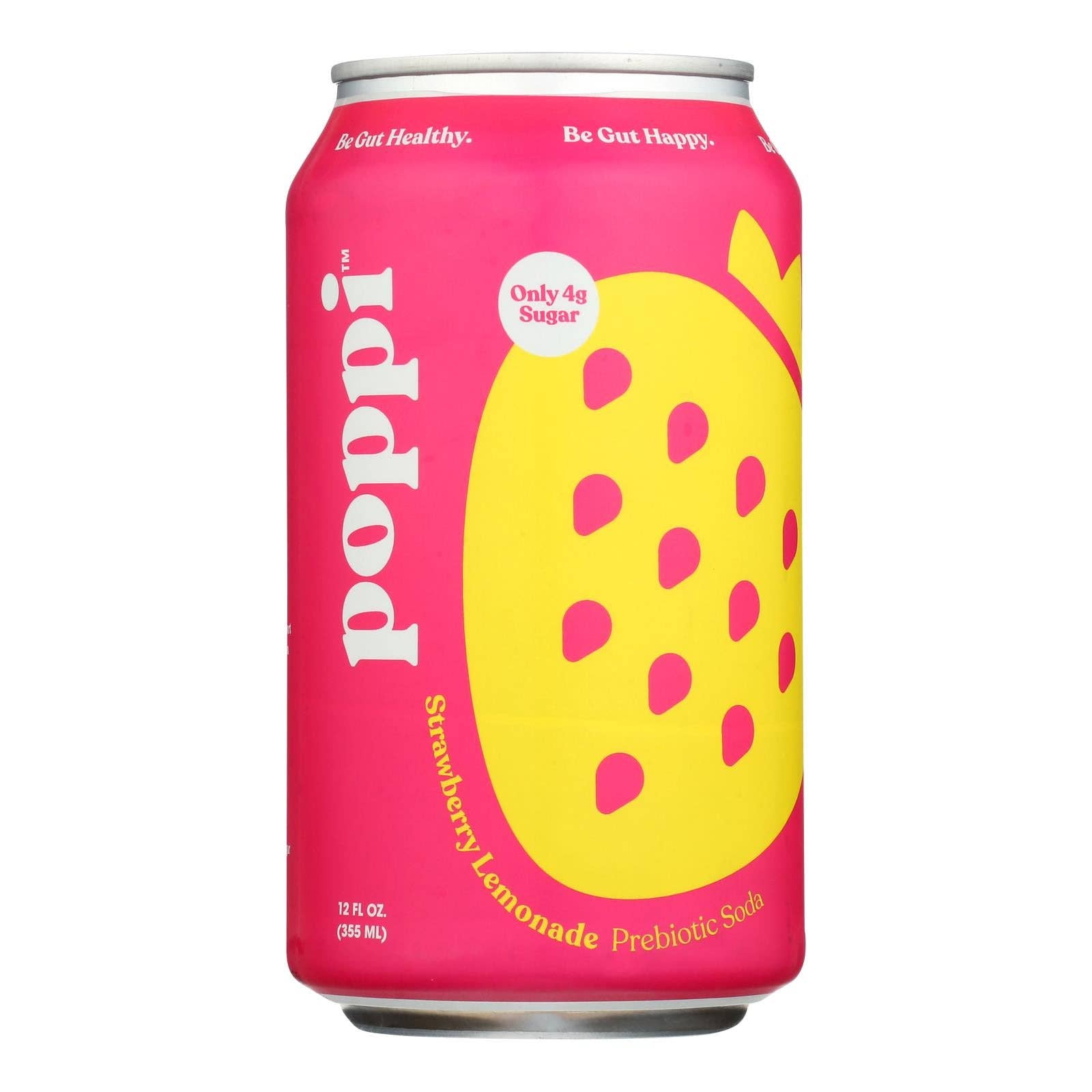 Ware Spark - Wholesale Soda/Carbonated Drink - Poppi - Prebio Soda Strwbry Lemon - Case Of 12-12 Fz0