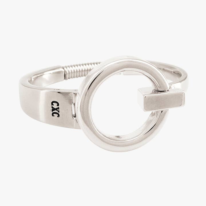 Silver-plated bracelet for wholesale by CXC