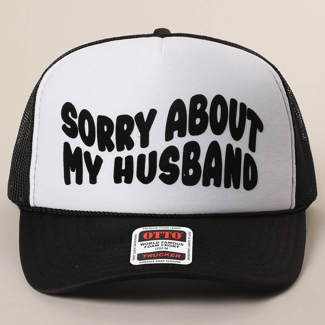 Fashion City – wholesale Truckerkeps – Unisex – Förlåt för min fru&man meshkeps24