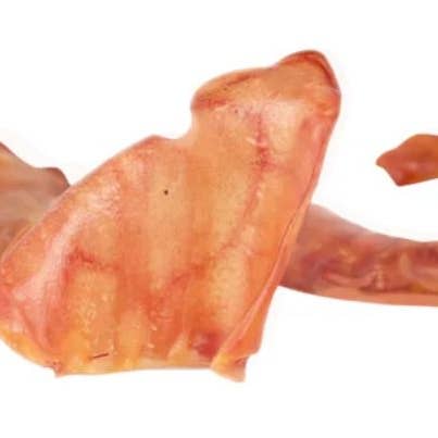 Friandises pour chiens 100 % sud-américaines en forme d'oreilles de porc de source éthique pour la vente par Willy's Wags Natural Pet Treats