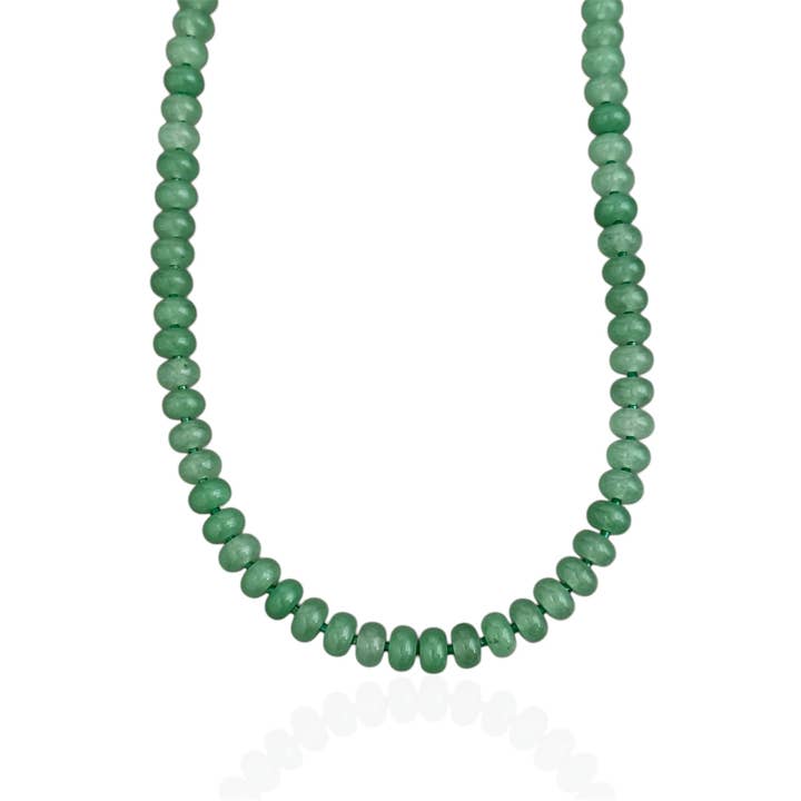 Green Beaded Necklace for wholesale by Georgina Nicol