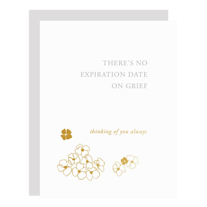 Expiration on Grief for wholesale by Little Well Paper Co.