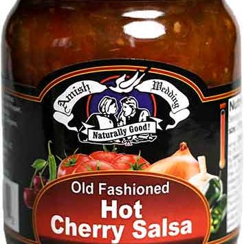 Hudson Meat Company - Wholesale Salsa - SALSA HOT CHERRY - AMISH WEDDING