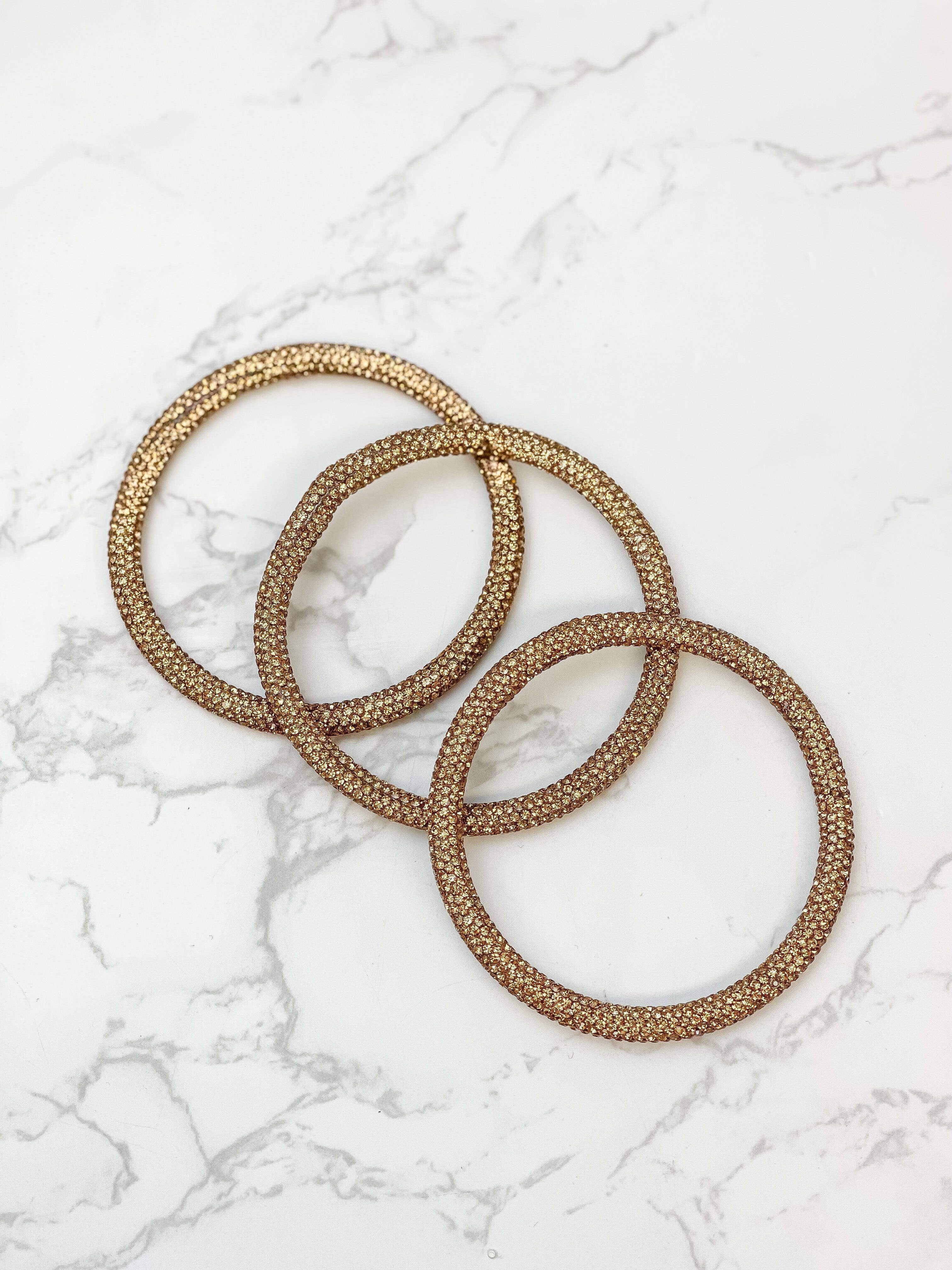 Prep Obsessed Wholesale - Vendita all'ingrosso Parure di gioielli - Set di braccialetti con strass5