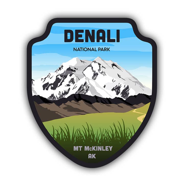 Autocolante Denali AK por atacado de HackStickers