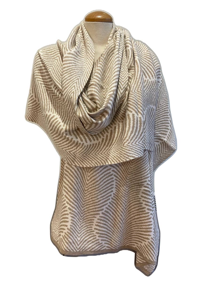 Liamolly – wholesale Scarf – Women's – Forest Fern Wrap15
