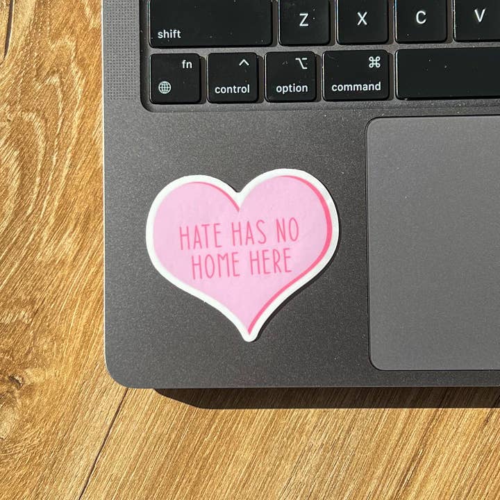 Uplifter Sticker – Engroshandel Klistermærke – Hate has no home here klistermærke3