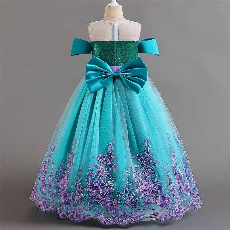 Ekartini - Wholesale Dress - Kids - Mermaid Princess Dress For Little Girls4
