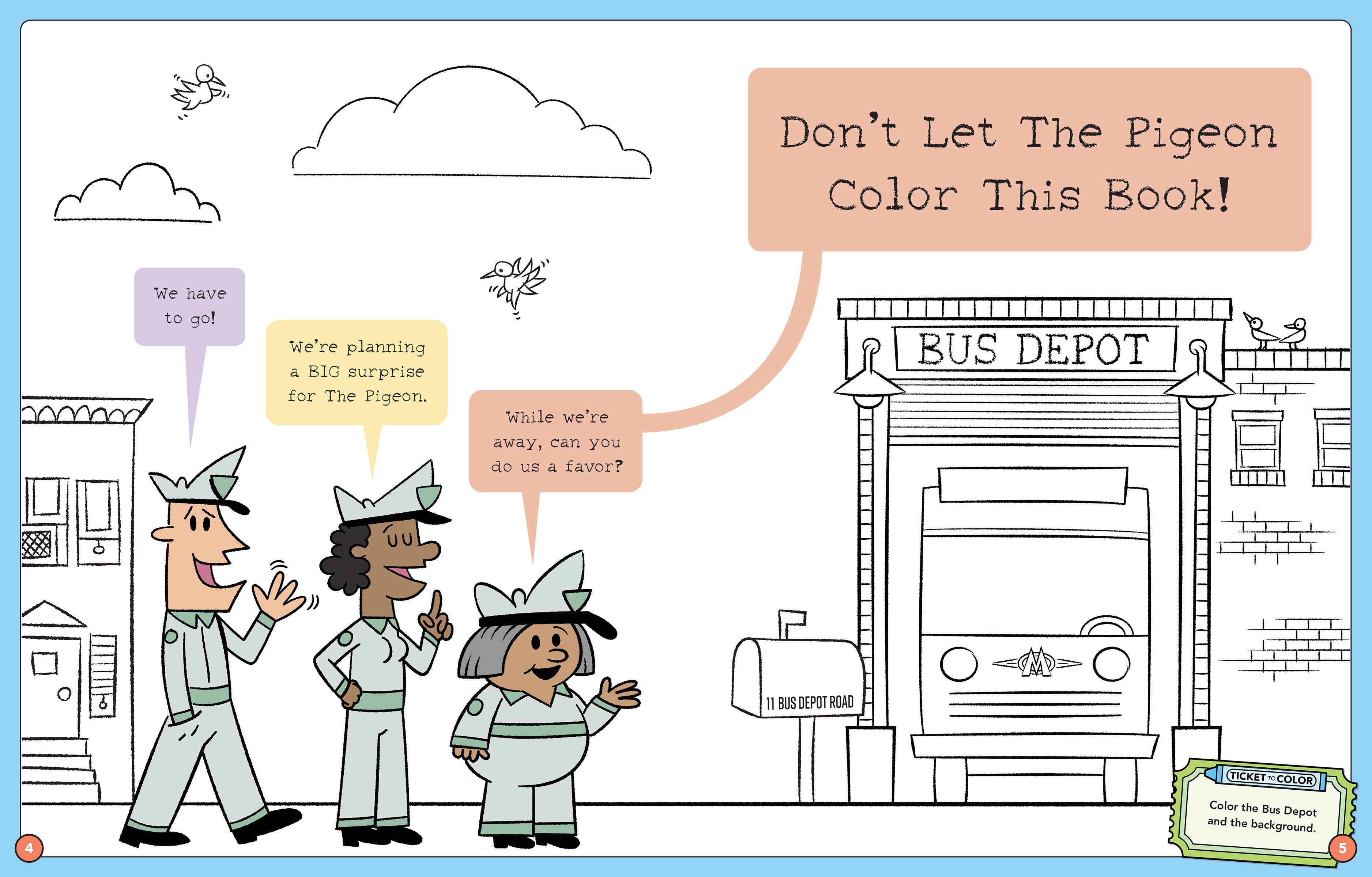 Union Square & Co. - Wholesale Book - Kids - Don't Let The Pigeon Color This Book! by Mo Willems2