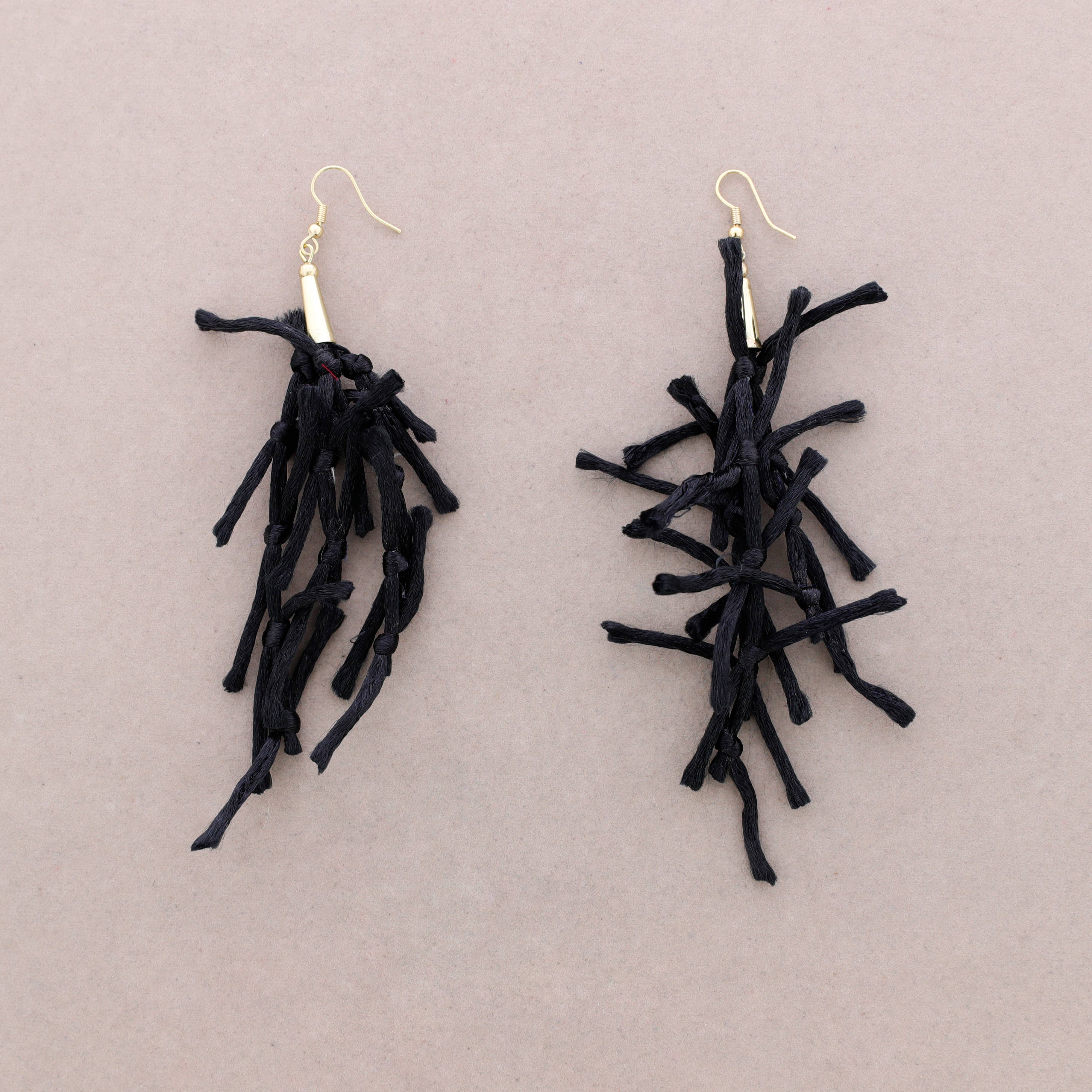 Sonata - Wholesale Snap Jewelry - Ethnic Cord Earrings4