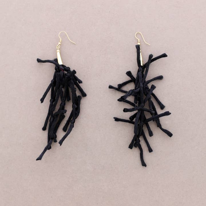 Sonata - Wholesale Snap Jewelry - Ethnic Cord Earrings4