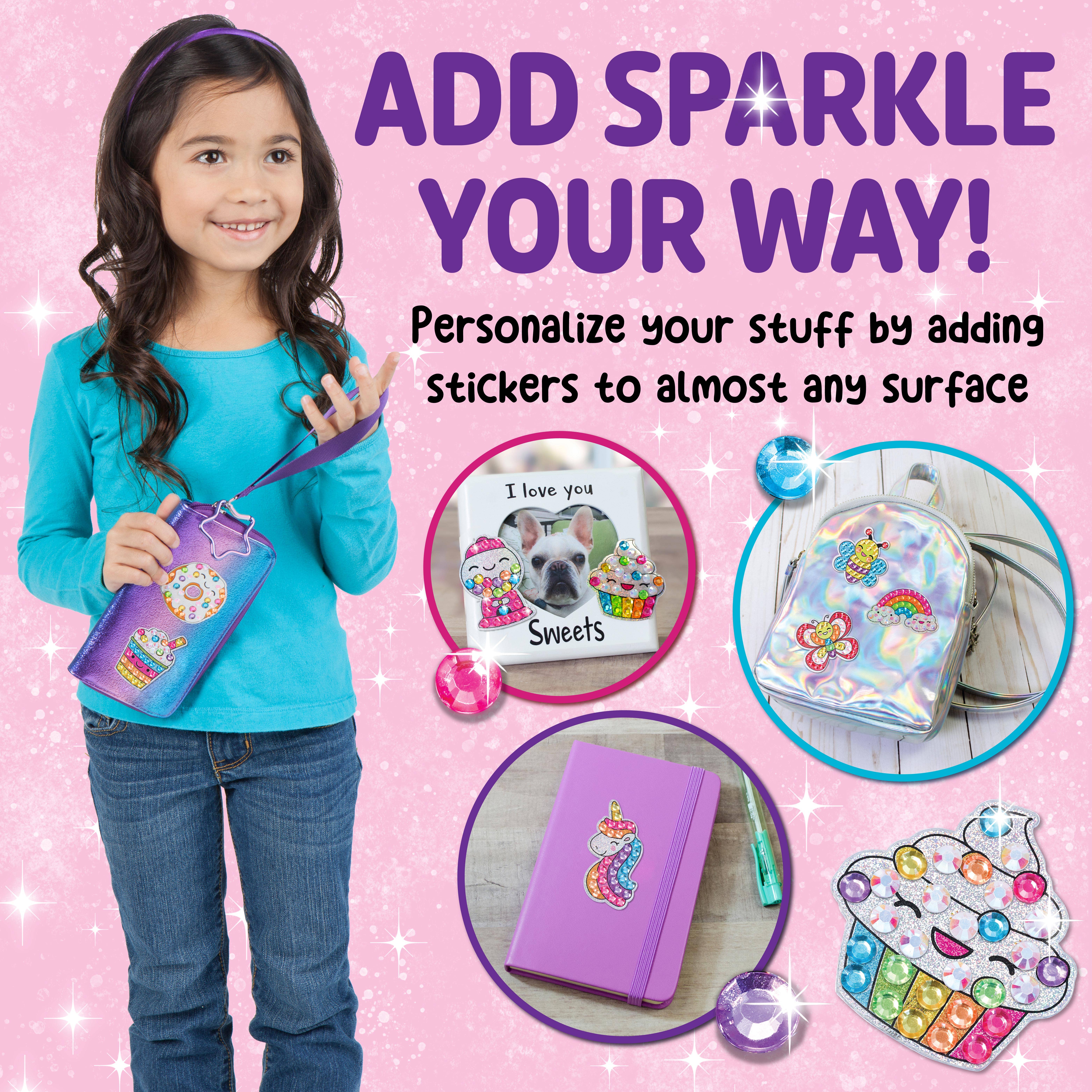 Faber-Castell / Creativity for Kids - Vente Kit de bricolage – enfant - Mini kit d'autocollants à peindre en forme de diamant Big Gem, à faire soi-même pour enfants4