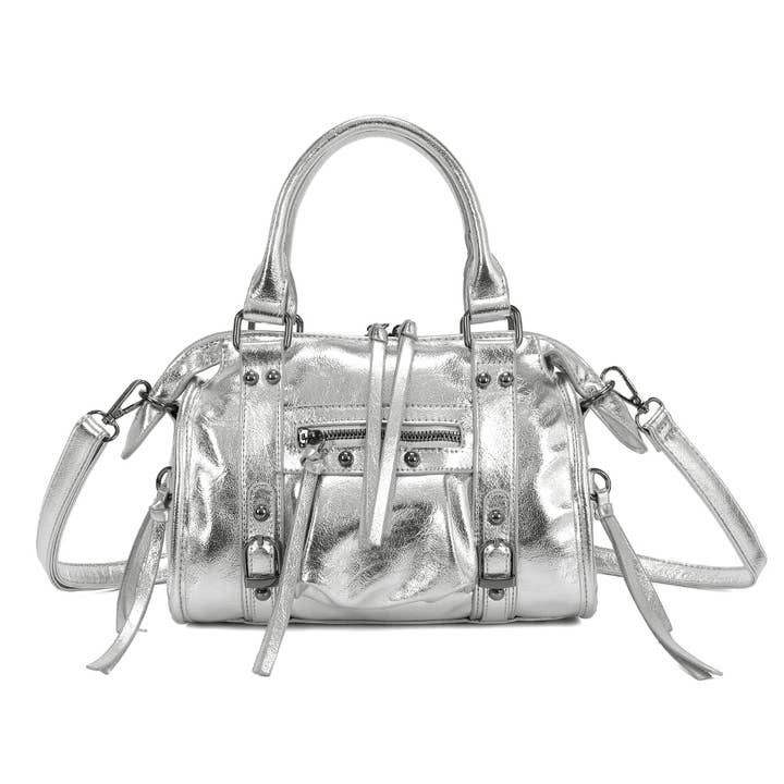 Gallantry - Wholesale Top Handle Bag - Women's - Skyla Metallic(R-1979-4)