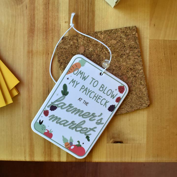 Rolig luftfräschare - På väg till bondens marknad för wholesale av The Franki Hanke