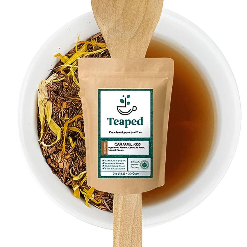 Teaped - Vente Thé en vrac - Caramel Kiss biologique3
