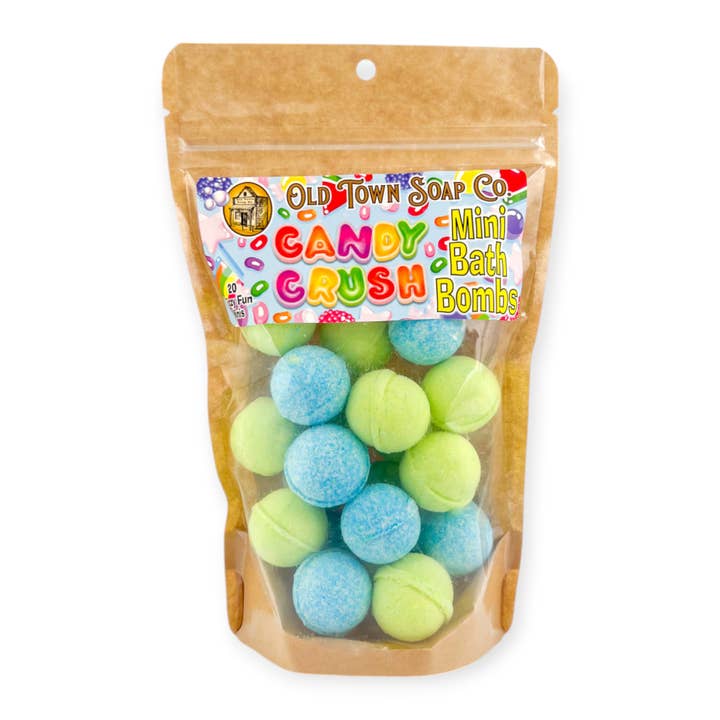 Old Town Soap Co. - Wholesale Bath Bomb/Fizz - Mini Bath Bombs -8 Scents that Kids of all ages LOVE