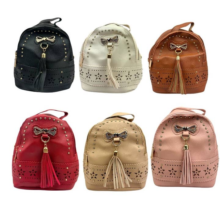 Studded Small Backpack Shoulder Bag, Crossbody Bag for wholesale by ZKY Wholesale