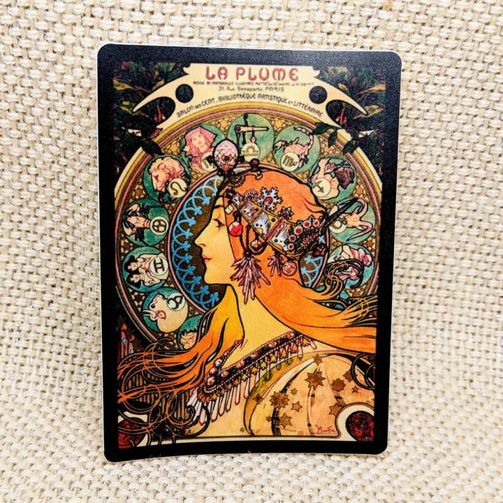 Adesivo paraurti Art Nouveau per la vendita all'ingrosso da parte di Iamsonotcool