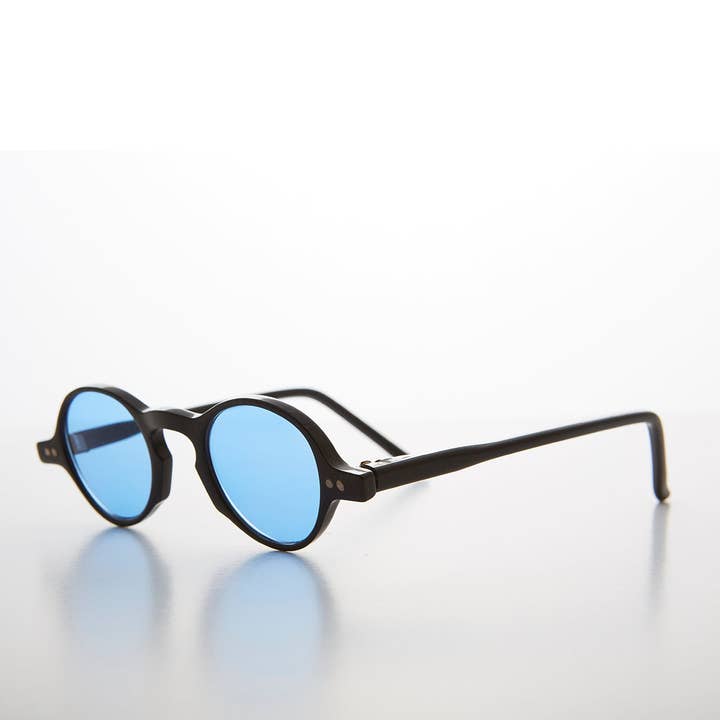 SUNGLASS MUSEUM - Wholesale Sunglasses – Unisex - Small Spectacle Sunglass with Color Tinted Lens - Augie3