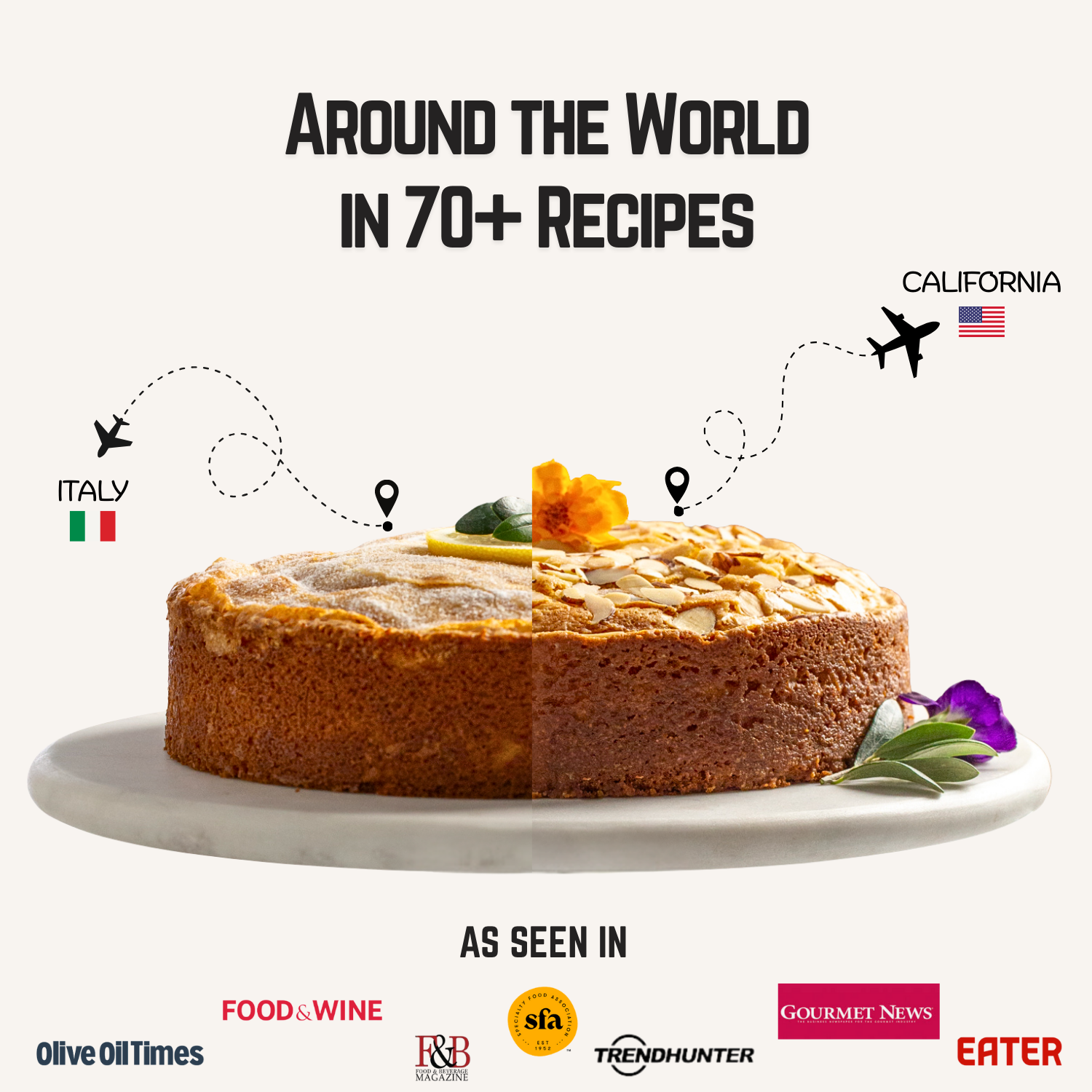 Flour & Olive - Wholesale Cake Mix - Wholesale Vanilla Olive Oil Cake Mix4