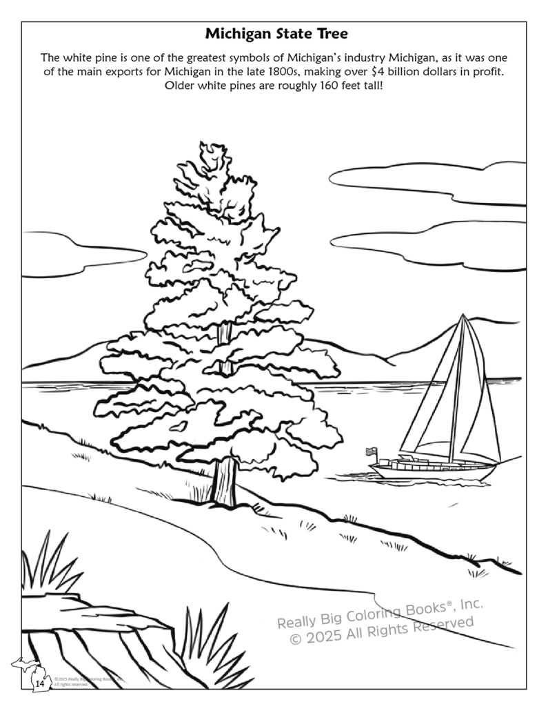 Really Big Coloring Books | ColoringBook.com – Großhandel Mal- & Aktivitätsbuch – Kind & Baby – Malbuch der Michigan State 8,5 x 113
