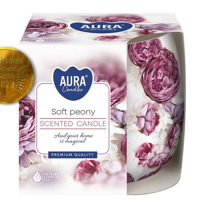 Esoterica Arte - Venta al por mayor Velas en tarros - Vela Soft Peony Cup de 24 horas (6 unidades)