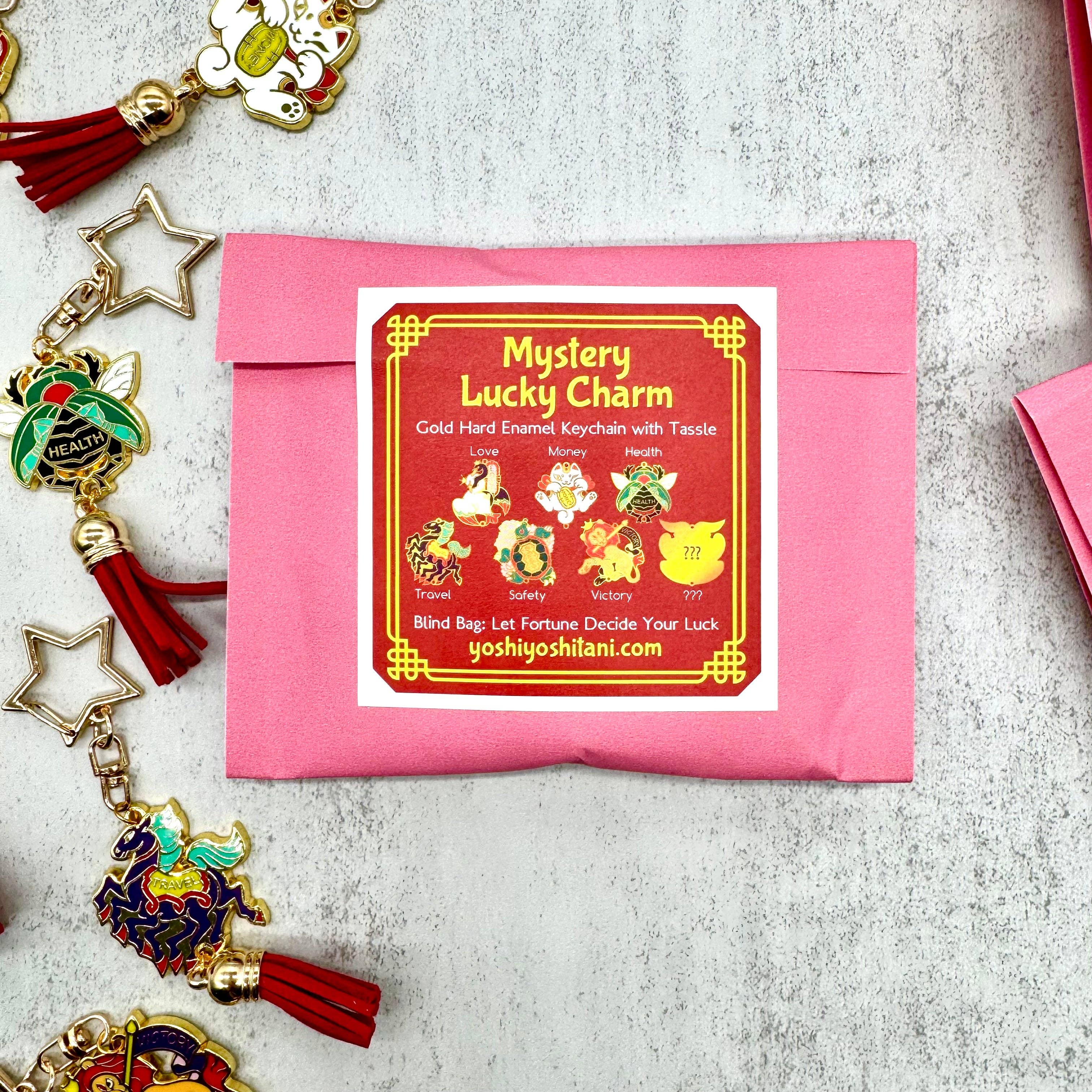 Yoshi Yoshitani LLC - Wholesale Keychain - Women's - Mystery Lucky Charm Blind Bags1
