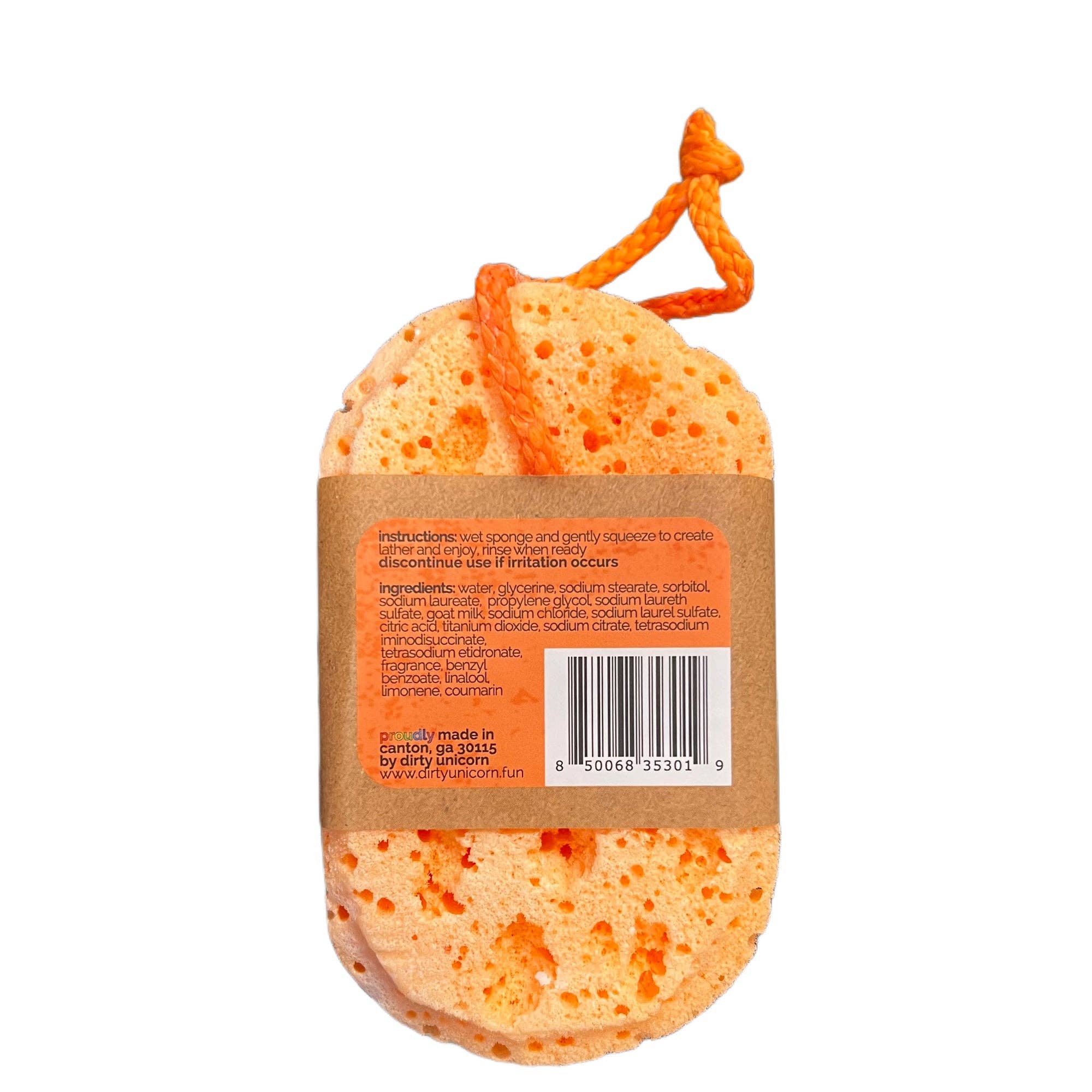 Dirty Unicorn - Vente Éponges de bain - Gommage savonneux Knotty1