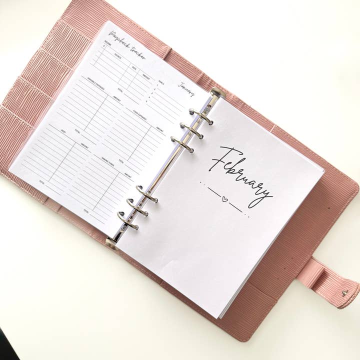 Christina Loves Planning - Wholesale Planner - Dated 2025 Printed Planner for A5 Rings2