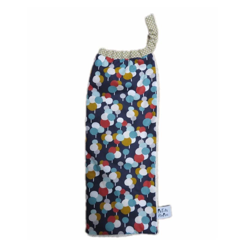 Petits Pinpins - Wholesale Dinner & Cloth Napkin - Elastic child napkin bubble pattern2