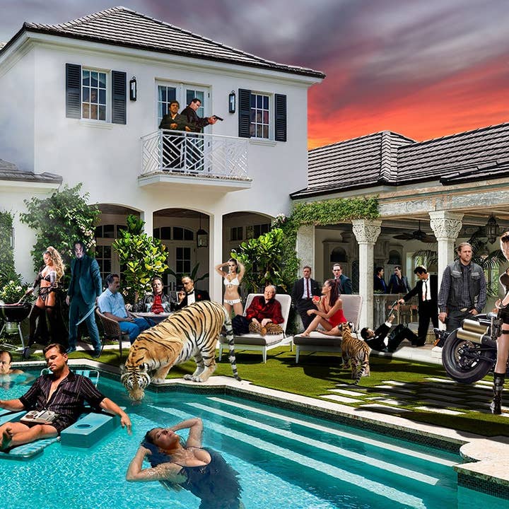 Gangsters Pool Party for wholesale by Tigon Art