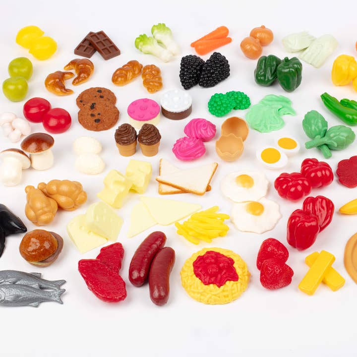 Small Food Playset - 114 pcs LAP41043 for wholesale by American Hobbies & Merchandising