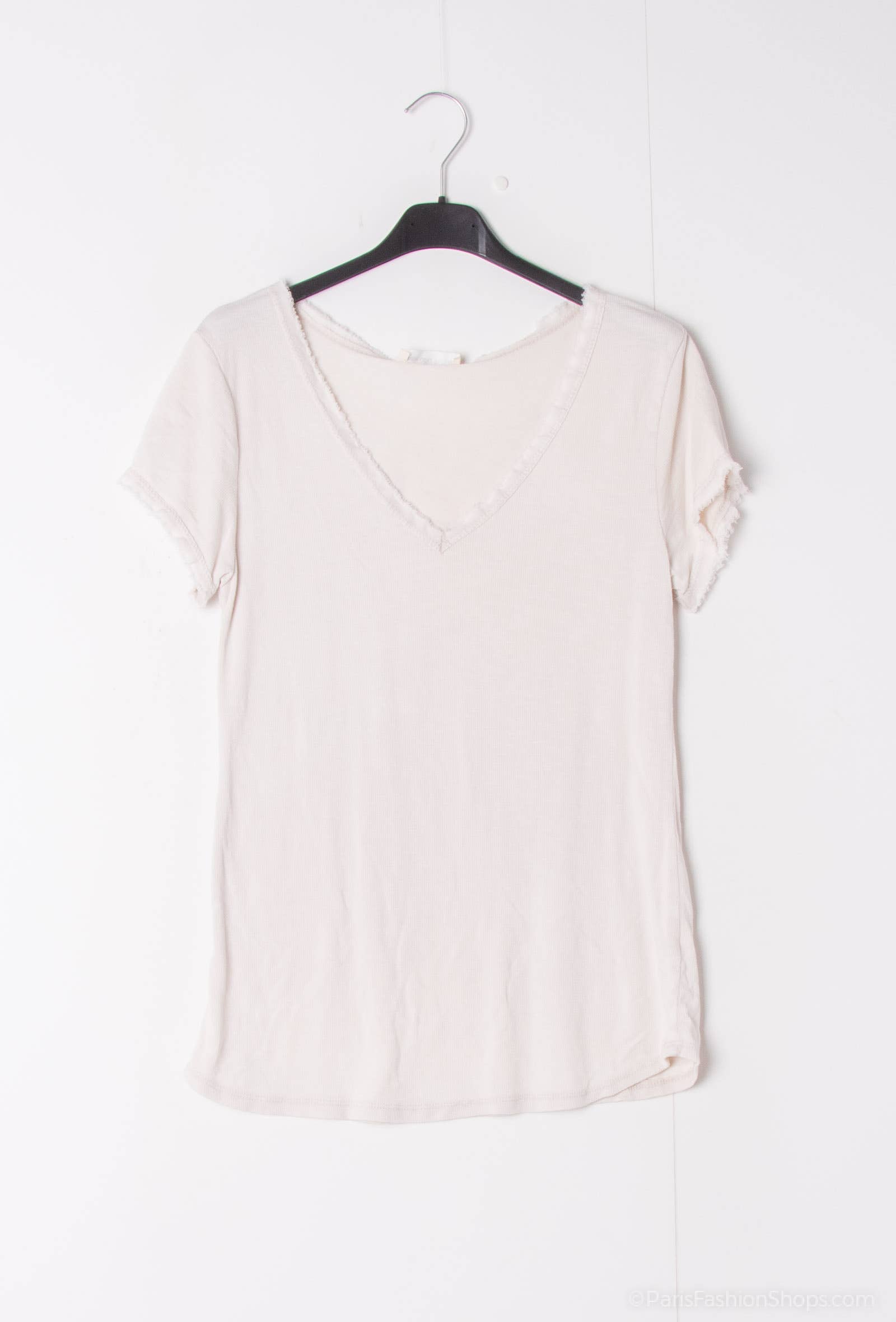 Pépouz' Paris - Wholesale T-Shirt - Women's - Washed cotton short-sleeve T-shirt PT25045