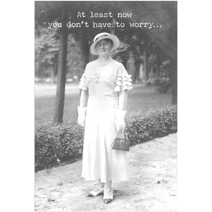 Primitives by Kathy - Wholesale Everyday Greeting Card - Don't Worry Greeting Card