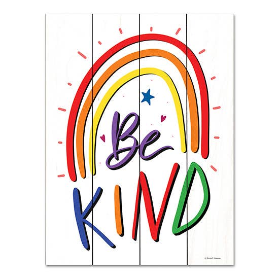 RN441PAL - Be Kind Rainbow - 12x16 for wholesale by Penny Lane Fine Art