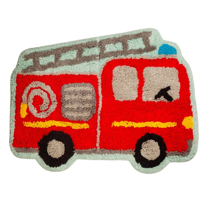 Fire Engine Rug for wholesale by Sass and Belle
