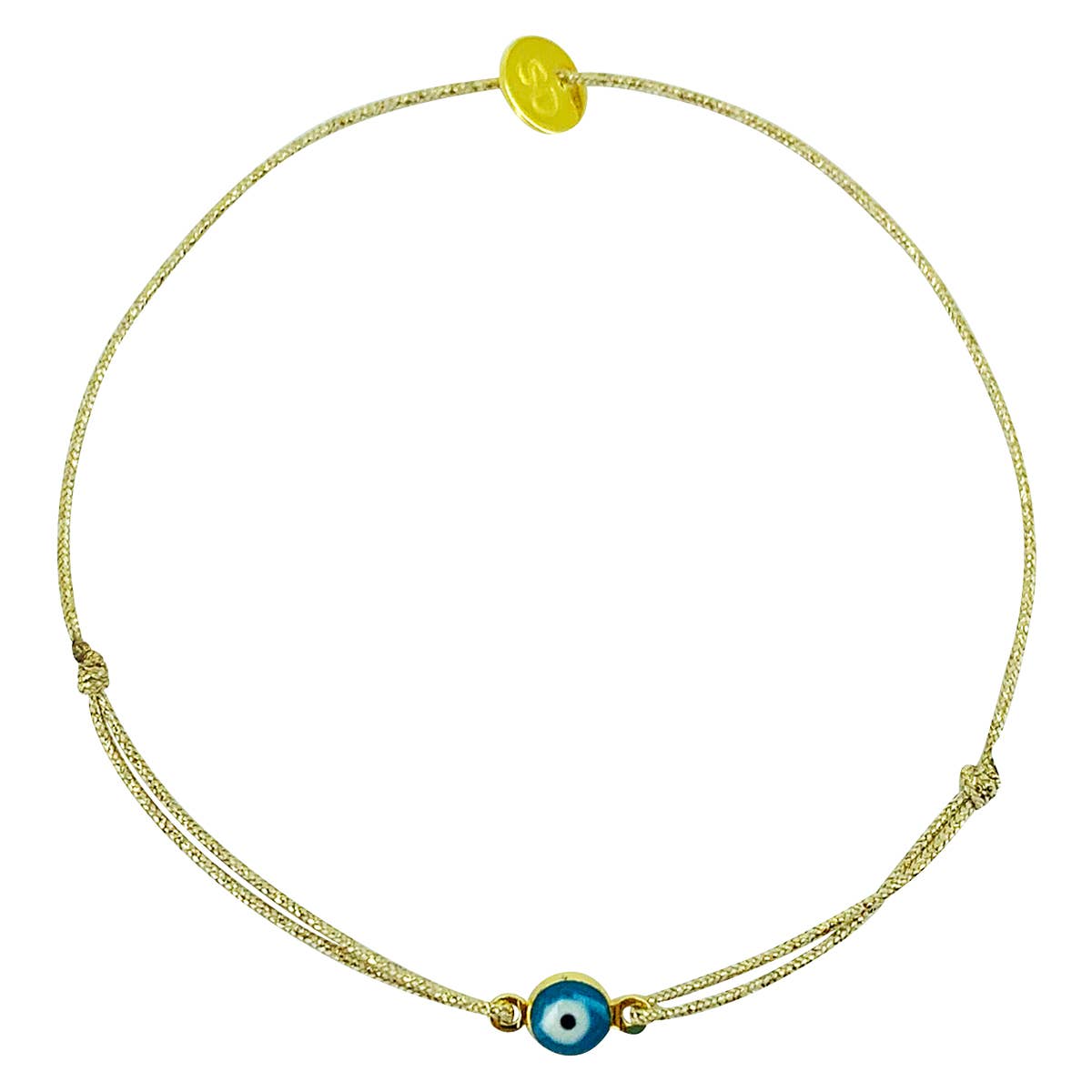 Sophie Deschamps Bijoux - Wholesale Charm/Dangle Bracelet - LEO BRACELET, enamelled eye (BLEO1)3