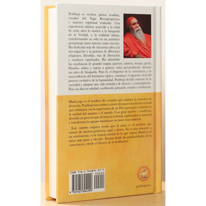 Prabhuji's Gifts - Wholesale Religion Book - Book Bhakti yoga - el sendero del amor by Prabhuji Hard Cove1
