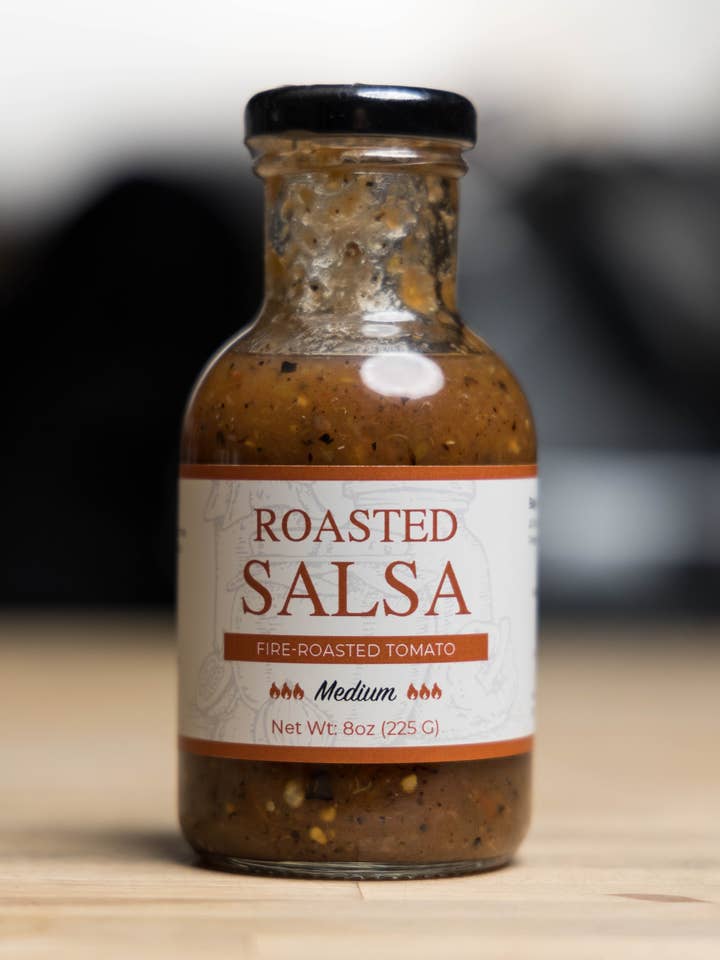 Traditional Mexican Fire-Roasted Salsa for wholesale by Heritage Food Crafters