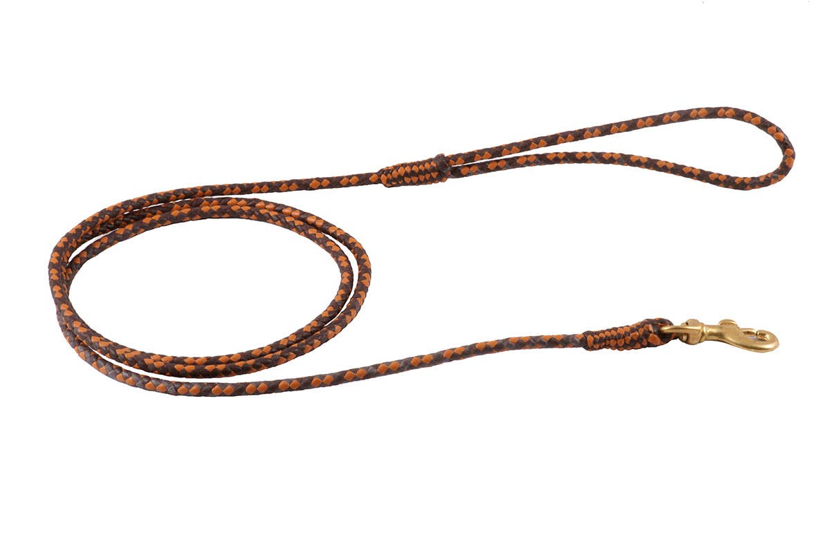Alvalley - Wholesale Pet Leash - Dog - Braided Leather Snap Leads90