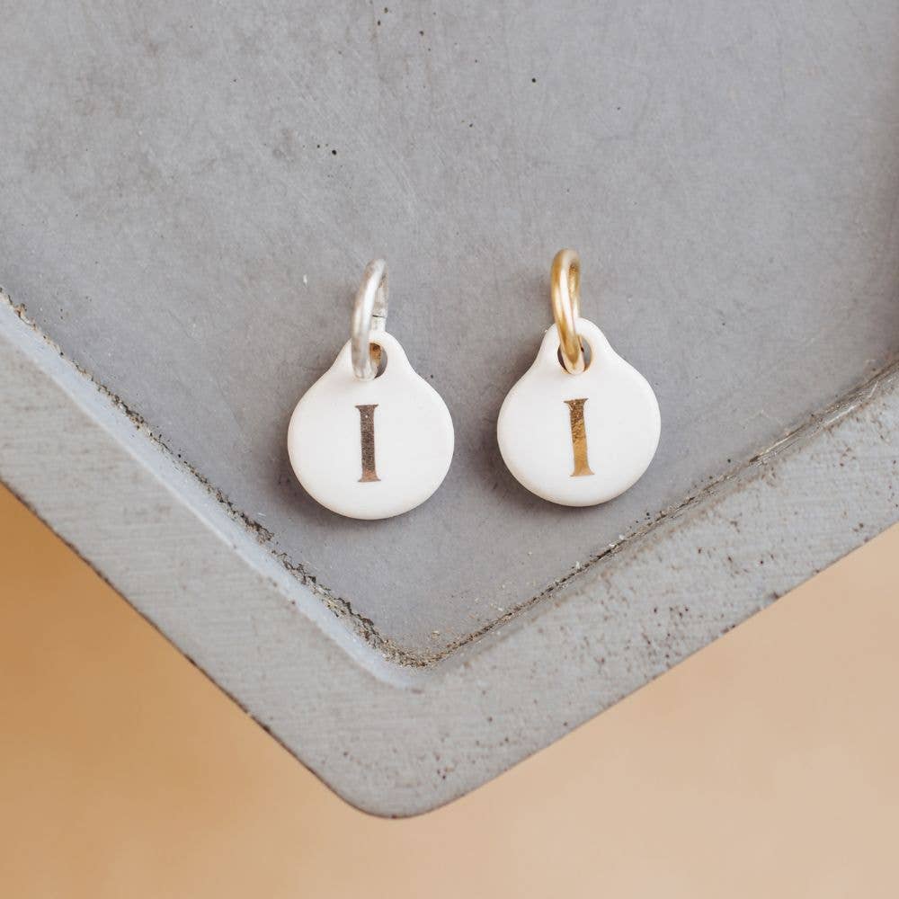 Bel Kai - Wholesale Individual Charm/Pendant - Ceramic Initial Charm9