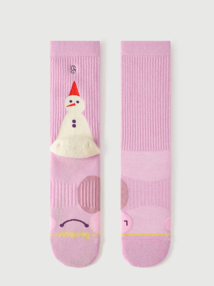 Semibold – Großhandel Socken - Unisex – Halbhohe Wandersocken in Semibold.3