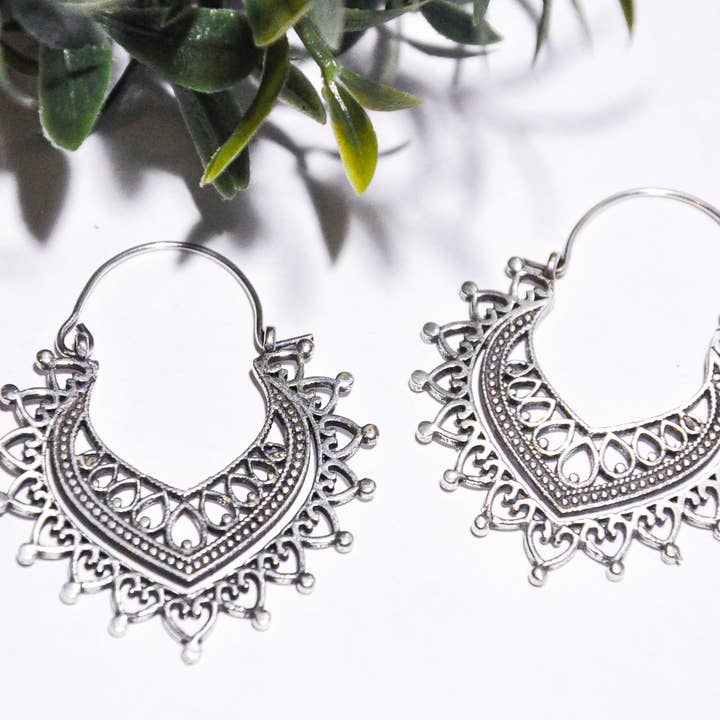 Pendientes Colgantes Filigrana Shehnaz para venta al por mayor de Zumki