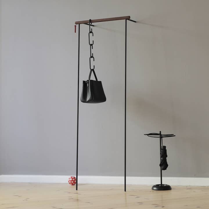 roomsafari – Großhandel Garderobenständer – LEANON II Anlehn-Garderobe - S3